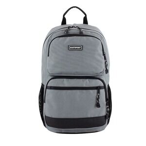 Eastport Aurora Core Backpack Gray Padded Laptop Straps‎ Water Resistant Bottom